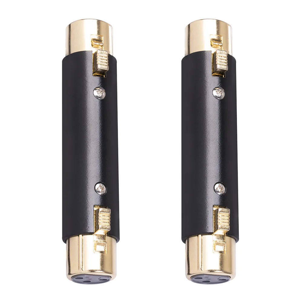 3-Pin XLR Female To Female Microphone Audio Cable Adapter Connector Noise Resistant Audio Electronics Amplifiers Accessories
3-Pin XLR Female To Female Microphone Audio Cable Adapter Connector Noise Resistant Audio Electronics Amplifiers Accessories