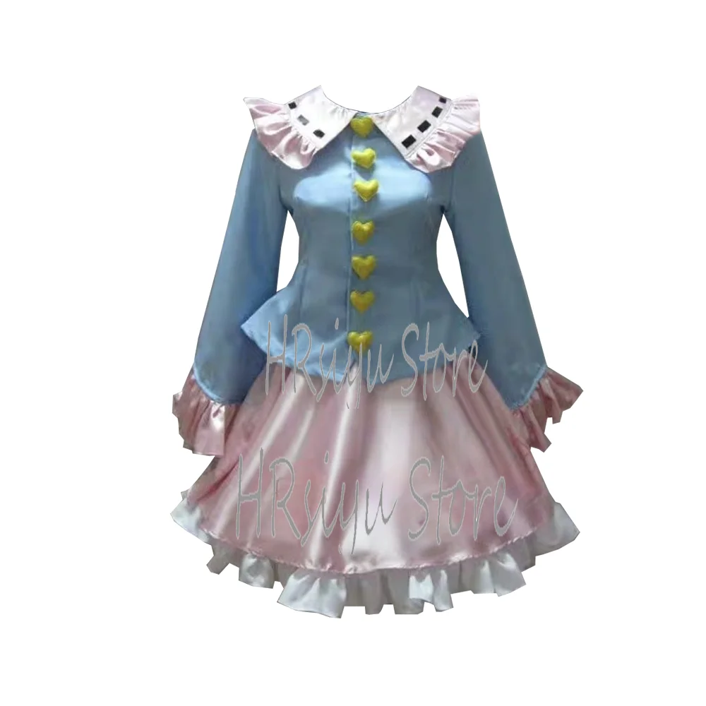 Аниме Touhou Косплей Komeiji Satori костюмы Хэллоуин Рождество женские топы юбки костюм по