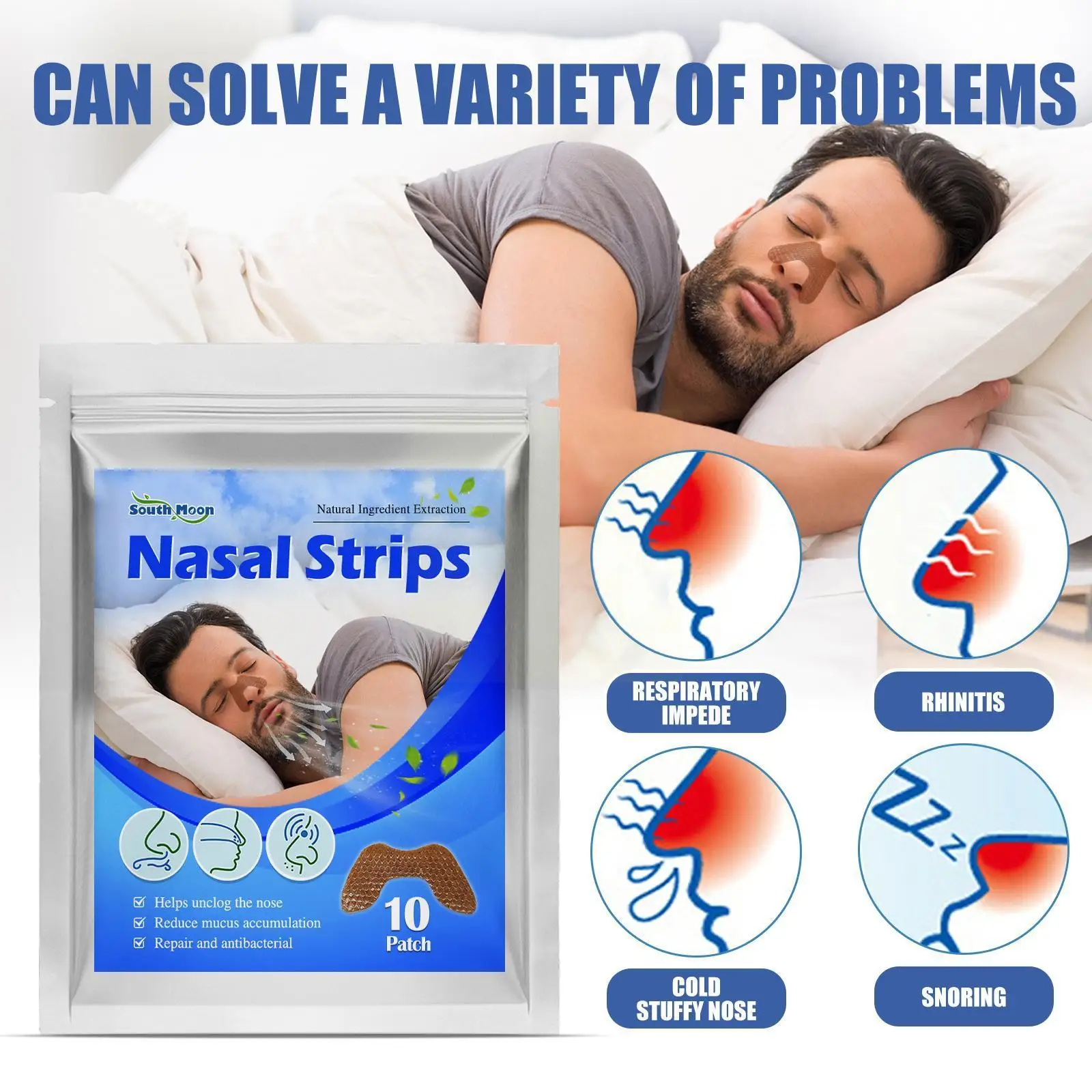 New 10pcs Disposable Anti Snoring Nasal Strip Relief Nose Stop Sleep Tool Snoring Care Patches Stuffy Improve Ventil N8l2
New 10pcs Disposable Anti Snoring Nasal Strip Relief Nose Stop Sleep Tool Snoring Care Patches Stuffy Improve Ventil N8l2