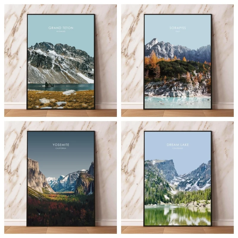 Popular New Yosemite California Travel Wall Decal Modern Home Hanging Gift Picture Children Action Classic Landscape Decoration
Popular New Yosemite California Travel Wall Decal Modern Home Hanging Gift Picture Children Action Classic Landscape Decoration