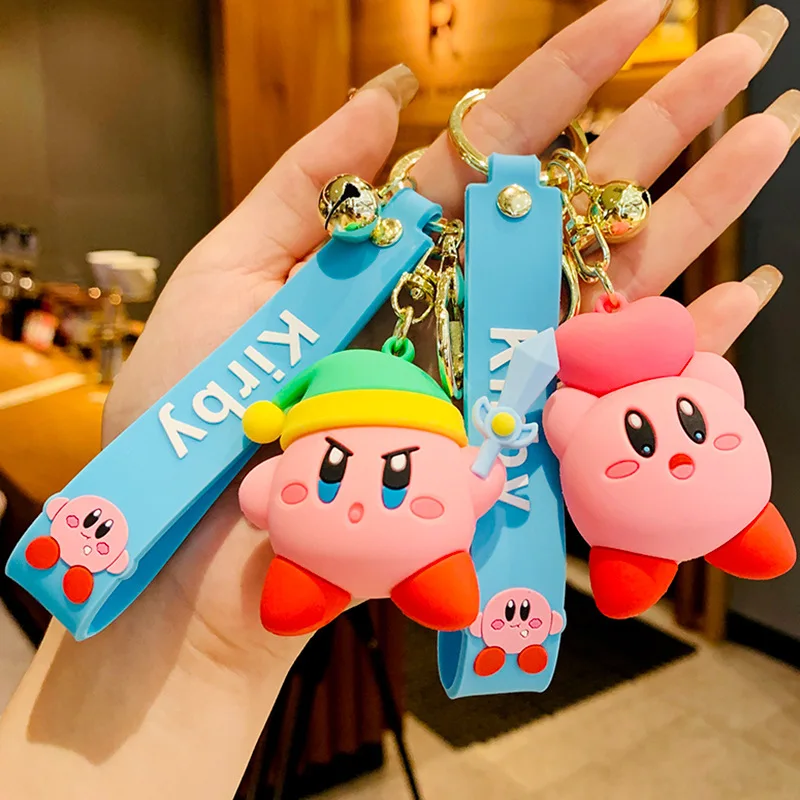 Kirby Cartoon Keychain Anime Figure Zelda Sword Pink Kirby PVC Kawaii Bag Pendant Decoration Dolls Accessories Gifts for Kids
Kirby Cartoon Keychain Anime Figure Zelda Sword Pink Kirby PVC Kawaii Bag Pendant Decoration Dolls Accessories Gifts for Kids