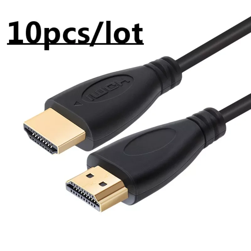 10pcs/Lot HDMI-compatible Cable High Speed 1080P 3D Gold Plated Video Cables for HDTV Laptop Computer 1m 1.5m 2m 3m 5m 10m 15m
10pcs/Lot HDMI-compatible Cable High Speed 1080P 3D Gold Plated Video Cables for HDTV Laptop Computer 1m 1.5m 2m 3m 5m 10m 15m