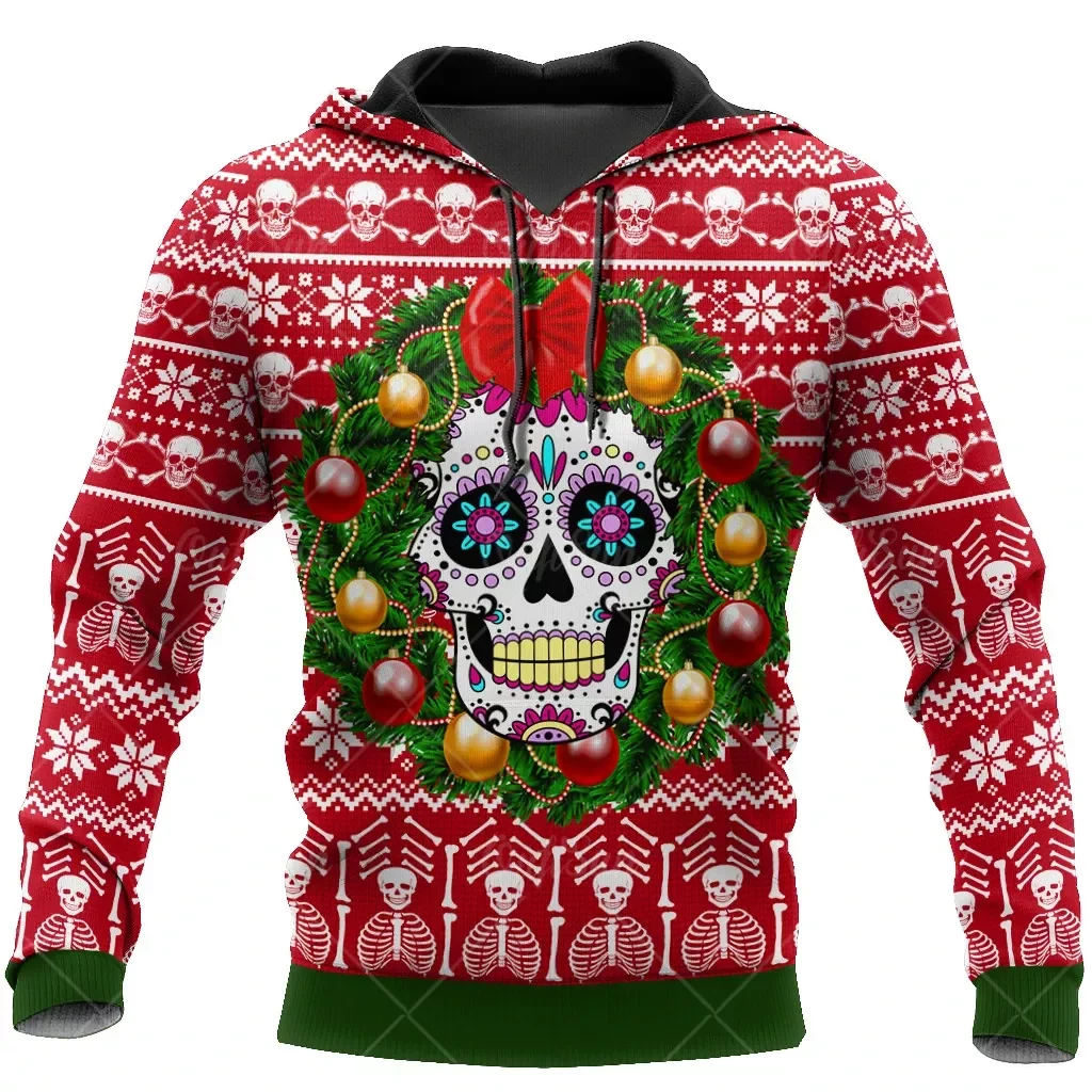 NEW IN LN hoodie Christmas Skull Print Men's Sweatshirts Fashion Boutique Pattern Hooded Sweatshirts Autumn Street Trend Wom
NEW IN LN hoodie Christmas Skull Print Men's Sweatshirts Fashion Boutique Pattern Hooded Sweatshirts Autumn Street Trend Wom