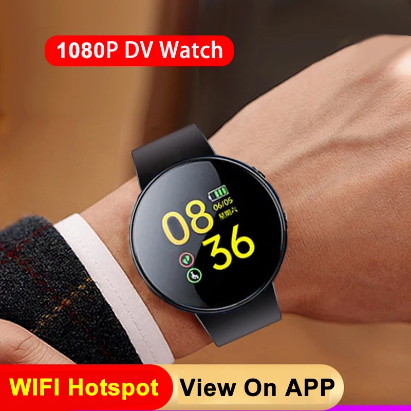 Wireless HD Camera Cam Video Recorder Portable WIFI AP Smart Watch Bracelet Camcorder DV
Wireless HD Camera Cam Video Recorder Portable WIFI AP Smart Watch Bracelet Camcorder DV