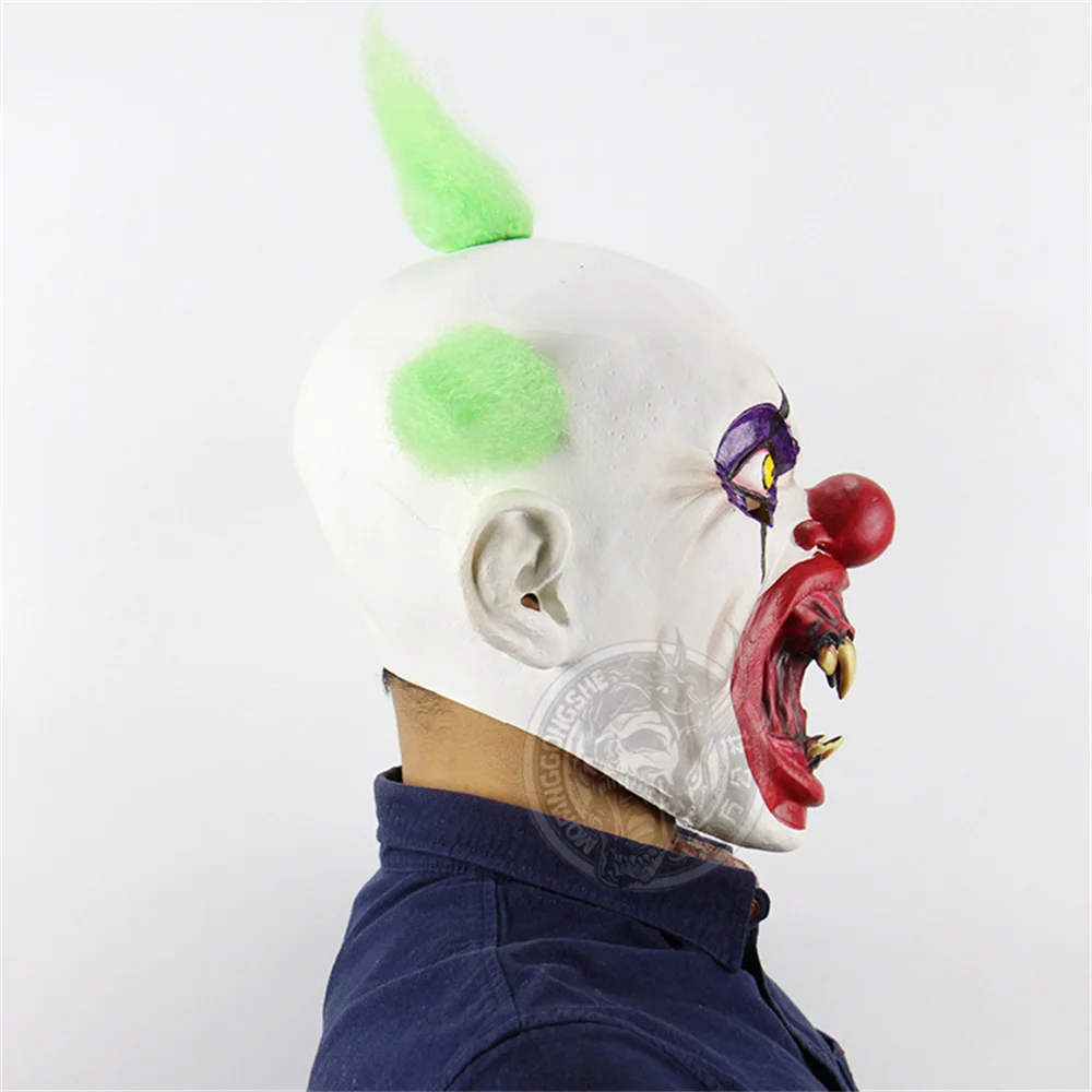 

Halloween Clown Headgear Ball Performance Party Trick Horror Mask Bar Secret Room Escape Prop cosplay Prop