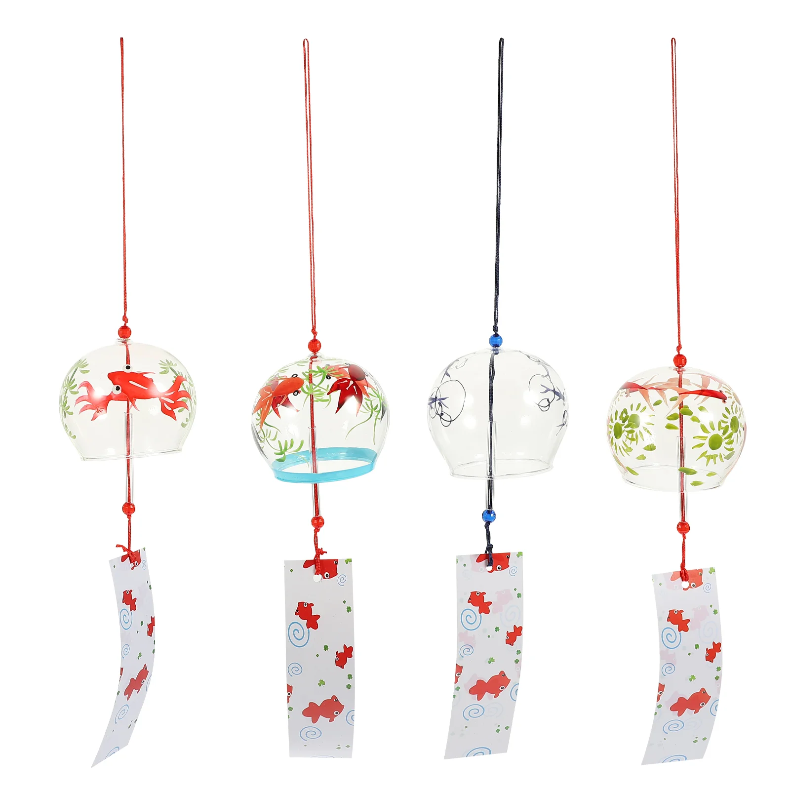 Wind Chimes Bell Chime Bells Glass Japanese Garden Furin Goldfish Decorative Hanging Pendant Traditional Windchimes Ornament Edo
Wind Chimes Bell Chime Bells Glass Japanese Garden Furin Goldfish Decorative Hanging Pendant Traditional Windchimes Ornament Edo