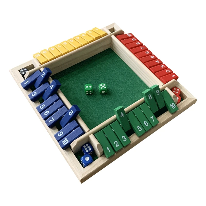Винтажная настольная игра «Shut the Box» с деревянной настольной шахматной игрой, мужской Игровой Набор для бара в помещении, развлекательная игрушка для родителей и детей
Винтажная настольная игра «Shut the Box» с деревянной настольной шахматной игрой, мужской Игровой Набор для бара в помещении, развлекательная игрушка для родителей и детей