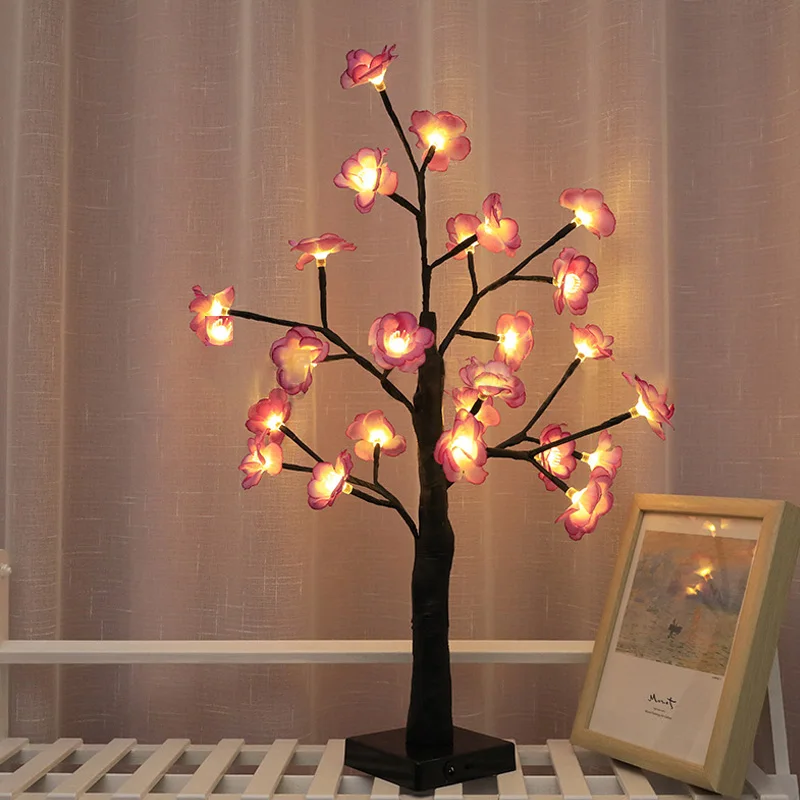 LEDs Tabletop Bonsai Tree Light-Fairy Light Tree Lamp USB or Battery Powered Lighted Artificial Fall Christmas Easter Camellia
LEDs Tabletop Bonsai Tree Light-Fairy Light Tree Lamp USB or Battery Powered Lighted Artificial Fall Christmas Easter Camellia
