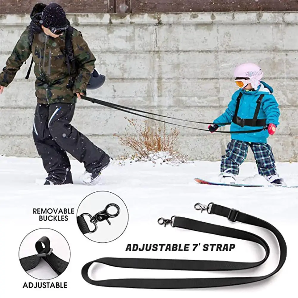 

Защитный ремень для катания на лыжах, детский тренировочный наплечный ремень для катания на сноуборде, катания на лыжах и велосипеде, защитный ремень для детей для начинающих S6d1