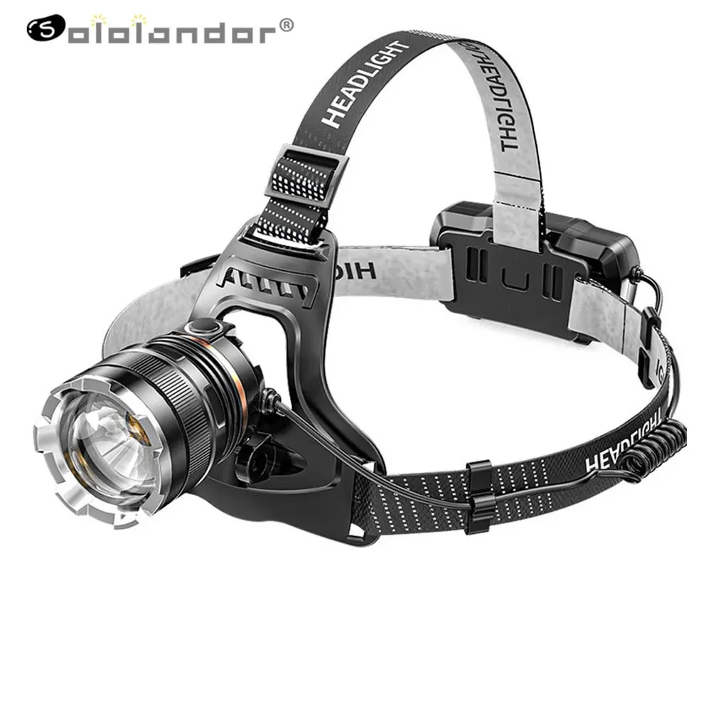 Super Bright XHP50 LED Headlamp Waterproof Headlight USB Rechargeable Fishing Adventure Camping Lights Illumination 500 Meters
Super Bright XHP50 LED Headlamp Waterproof Headlight USB Rechargeable Fishing Adventure Camping Lights Illumination 500 Meters