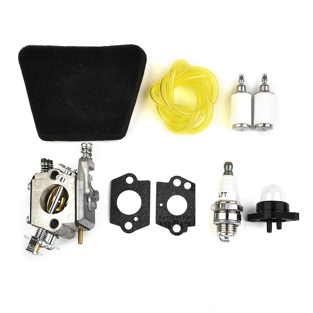 1set Carburetor Air Fuel Pipe Filter Gaskets Oil Bubbles Spark Plug Kit For Partner For Poulan 5300718–21/33–29 Garden Tool Part
1set Carburetor Air Fuel Pipe Filter Gaskets Oil Bubbles Spark Plug Kit For Partner For Poulan 5300718–21/33–29 Garden Tool Part