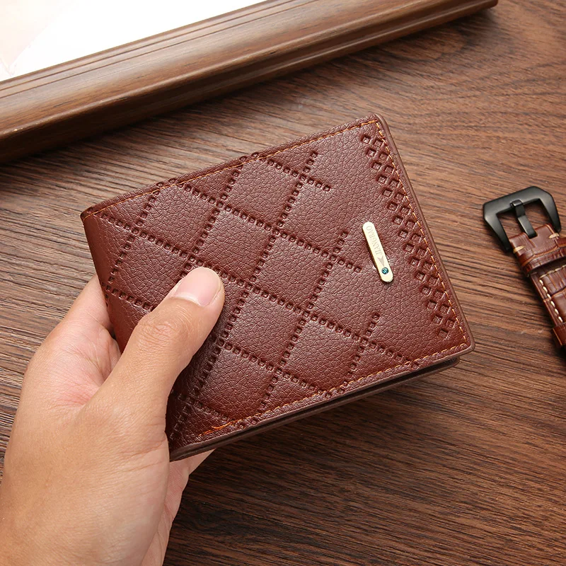 New Style Men's Short Style Trend Horizontal Style Leisure Fashion Wallet Men's Wallet Personalized Multi Card Wallet
New Style Men's Short Style Trend Horizontal Style Leisure Fashion Wallet Men's Wallet Personalized Multi Card Wallet