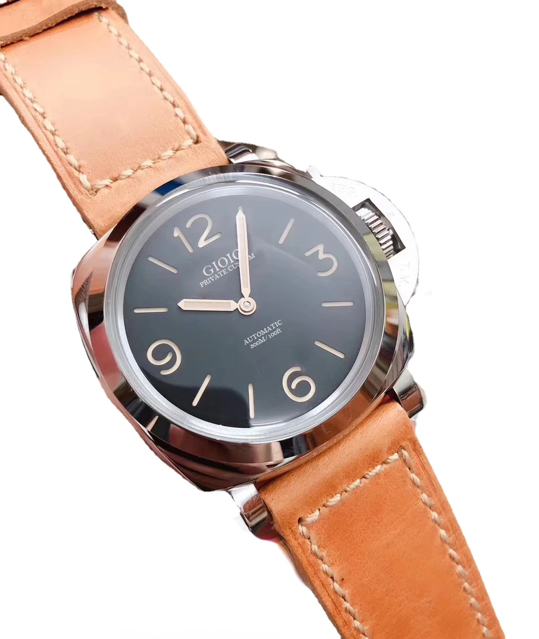 Мужские автоматические механические часы с ручным заводом, черные, коричневые, кожаные
Мужские автоматические механические часы с ручным заводом, черные, коричневые, кожаные