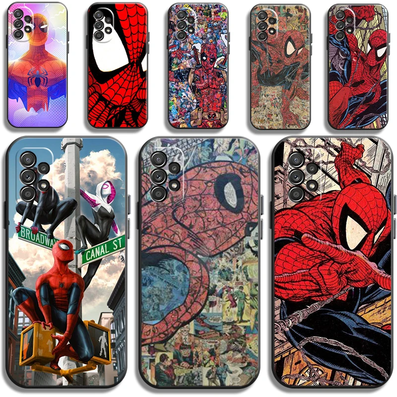 Marvel Spiderman Phone Cases For Samsung Galaxy A22 5G A31 A72 A52 A71 A51 5G A42 5G A20 A21 A22 4G A22 5G A20 A32 5G A11 Funda
Marvel Spiderman Phone Cases For Samsung Galaxy A22 5G A31 A72 A52 A71 A51 5G A42 5G A20 A21 A22 4G A22 5G A20 A32 5G A11 Funda