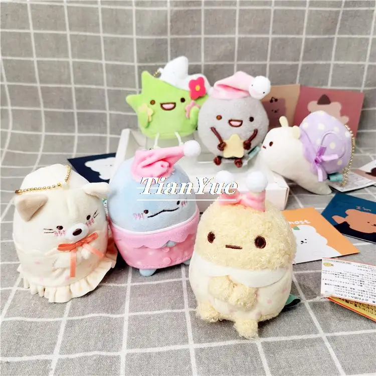 Милые игрушки Sumikkogurashi с животными, мягкие и плюшевые пижамы в виде киски, брелки для вечерние, рождественский подарок, игрушки на Рождество, ...
Милые игрушки Sumikkogurashi с животными, мягкие и плюшевые пижамы в виде киски, брелки для вечерние, рождественский подарок, игрушки на Рождество, ...