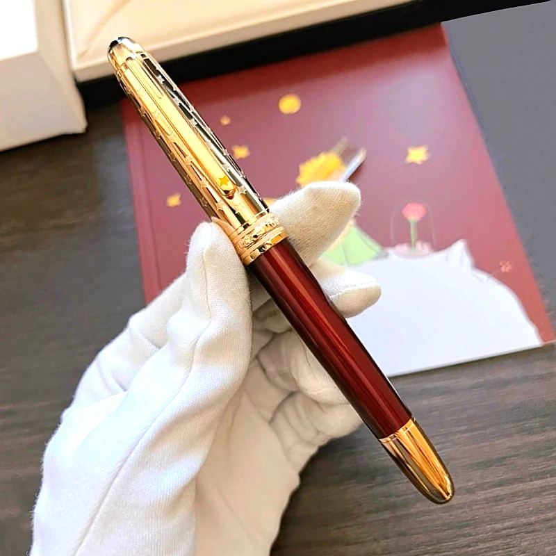 Special Edition Petit Prince 163 Rollerball Pen MB Ballpoint Pen Red/Blue Metal Office Writing Fountain Pens With Serial Number
Special Edition Petit Prince 163 Rollerball Pen MB Ballpoint Pen Red/Blue Metal Office Writing Fountain Pens With Serial Number