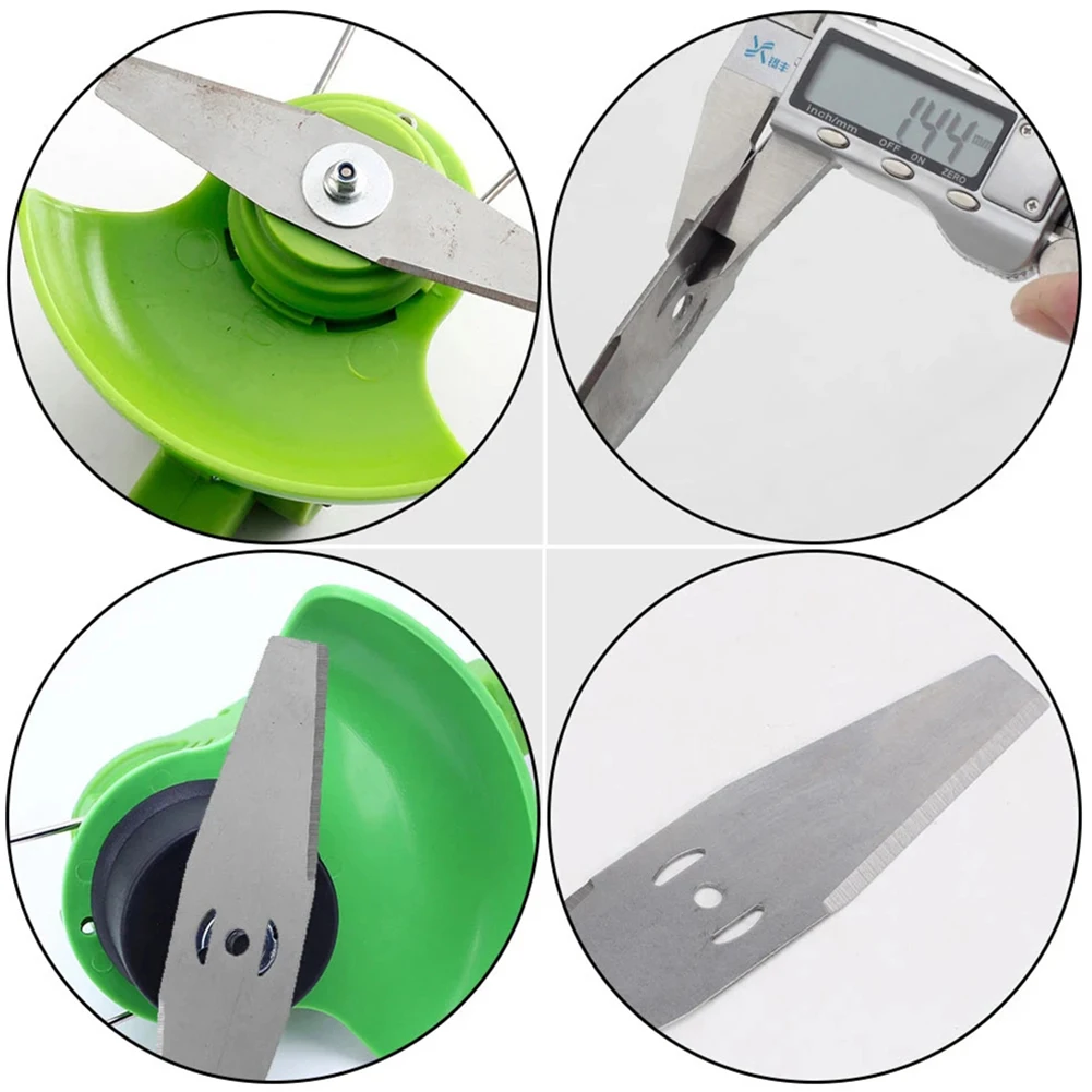 5pcs Lawn Mower Saw Blade Metal Grass String Trimmer Head Replacement Blades Fittings Slotted Knife Garden Tool Part Accessories
5pcs Lawn Mower Saw Blade Metal Grass String Trimmer Head Replacement Blades Fittings Slotted Knife Garden Tool Part Accessories
