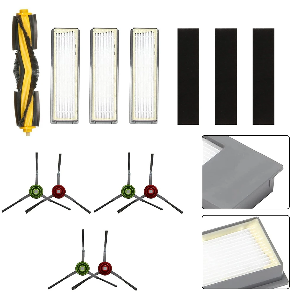 Roller Brush Filter Accessory Pack 13pcs/set Accessory Dust Cleaning Easily Removed Easily Replaced FOR DEEBOT NEO
Roller Brush Filter Accessory Pack 13pcs/set Accessory Dust Cleaning Easily Removed Easily Replaced FOR DEEBOT NEO