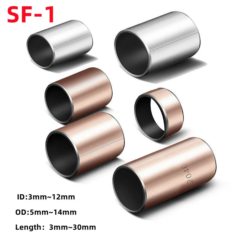 1/3/5/10Pcs SF-1 Self-lubricating Bearings Oil Bearing Bushing Sleeve White Zinc/Copper Zinc Inner Diameter 3~12mm small bushing
1/3/5/10Pcs SF-1 Self-lubricating Bearings Oil Bearing Bushing Sleeve White Zinc/Copper Zinc Inner Diameter 3~12mm small bushing