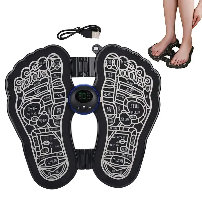 Foot Massager Mat EMS Foot Stimulator Massager Pads Folding Feet Massager Machine With 6 Modes And 9 Intensities For Home Office
Foot Massager Mat EMS Foot Stimulator Massager Pads Folding Feet Massager Machine With 6 Modes And 9 Intensities For Home Office