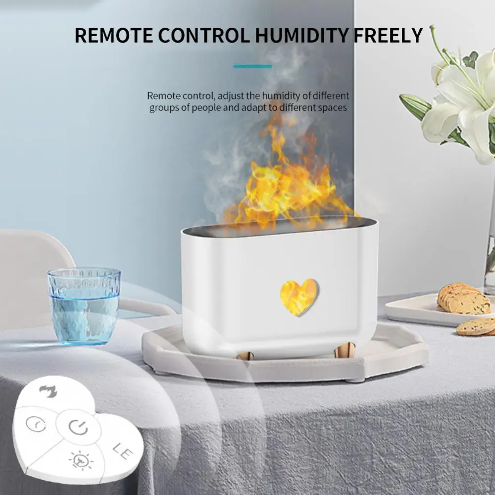 200ML Flame Diffuser Air Humidifier Ultrasonic Cool Mist Maker Fogger Led Essential Oil Flame Lamp Difusor Home Office Appliance
200ML Flame Diffuser Air Humidifier Ultrasonic Cool Mist Maker Fogger Led Essential Oil Flame Lamp Difusor Home Office Appliance