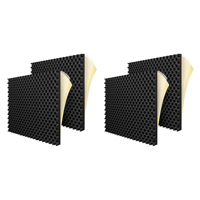 24 Pack Self Adhesive Acoustic Foam Panels Fireproof Soundproofing Treatment Wall Panel,Reduce Noise Foam For Studio,Etc
24 Pack Self Adhesive Acoustic Foam Panels Fireproof Soundproofing Treatment Wall Panel,Reduce Noise Foam For Studio,Etc
