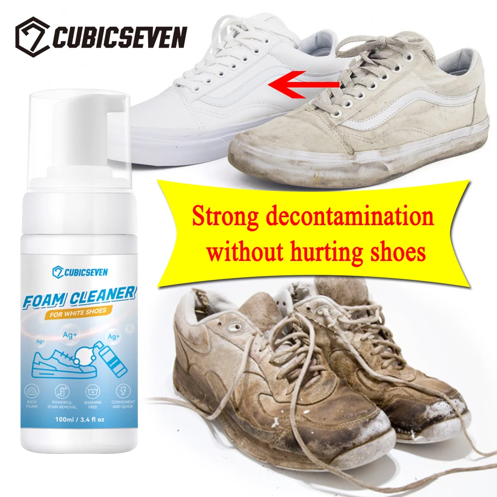

Small White Shoes Magic Tool Shoes Whitening Spray Get Rid of Dirty Boots White Boots Cleaning Stains Remove Yellow Spray Foam