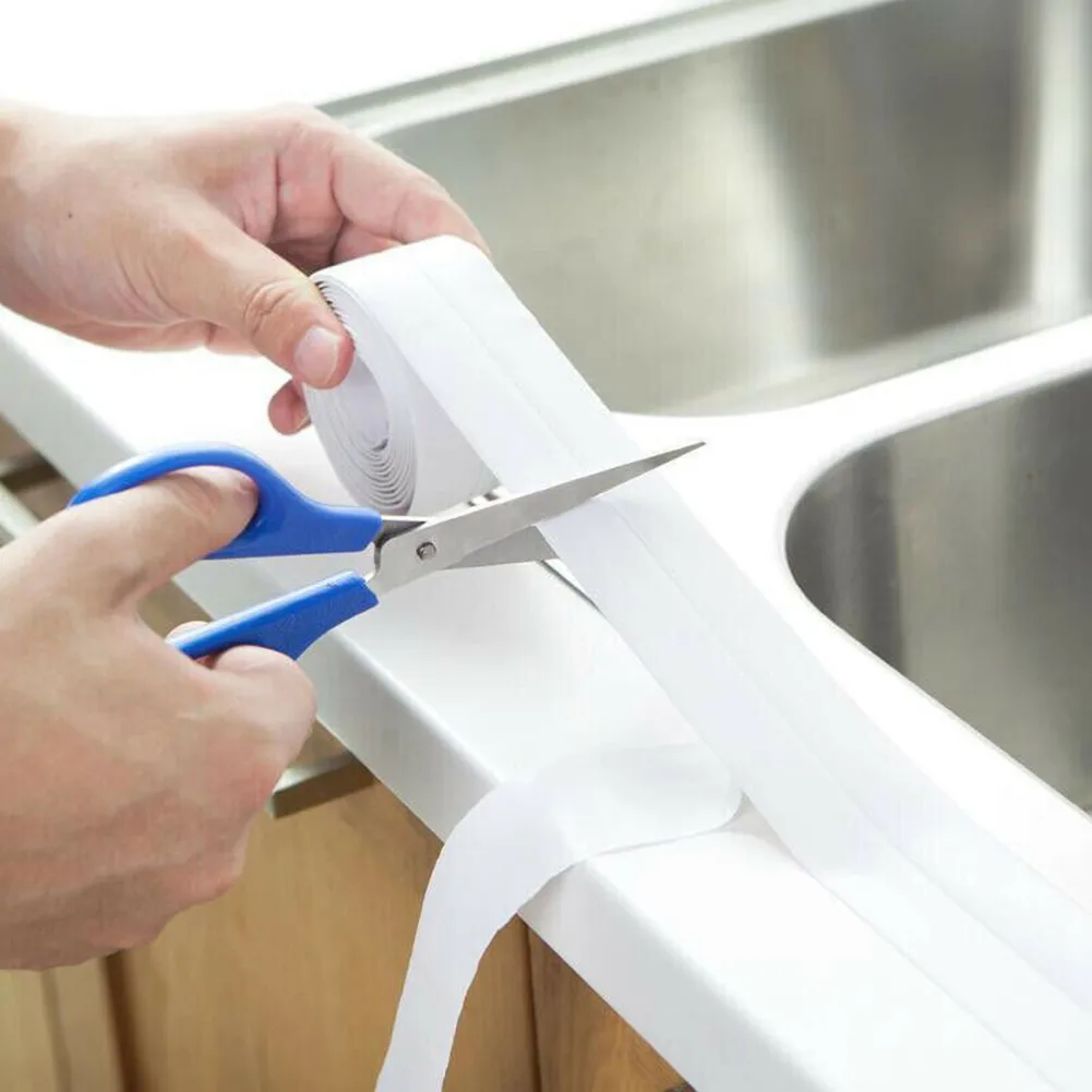 3.2m*2.2cm PVC Sealing Strip Bath Wall Sealing Strip Self-Adhesive Kitchen Caulk Tape Sink Basin Edge For Gas Stove Sink Basin
3.2m*2.2cm PVC Sealing Strip Bath Wall Sealing Strip Self-Adhesive Kitchen Caulk Tape Sink Basin Edge For Gas Stove Sink Basin
