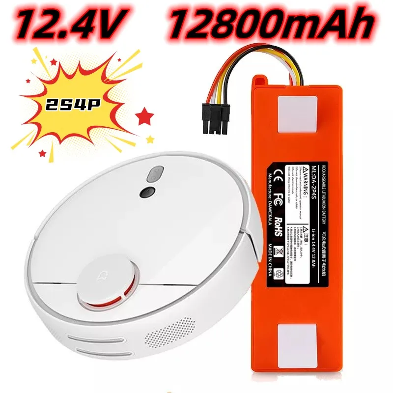 Batería de iones de litio de 14,4 V para aspiradora robótica, repuesto para Xiaomi Roborock S50, S51, S55, accesorios
Batería de iones de litio de 14,4 V para aspiradora robótica, repuesto para Xiaomi Roborock S50, S51, S55, accesorios