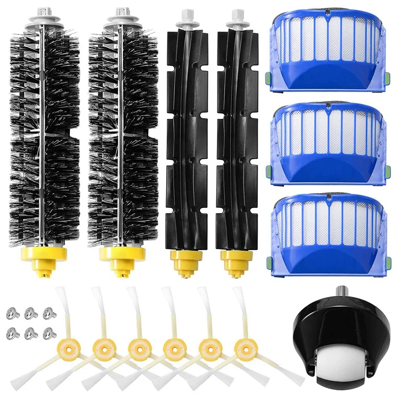 Hepa-фильтр с основной боковой щеткой для Roomba 600 серии 605 606 610 615 620 625 630 632 639 650 660 671 675 681
Hepa-фильтр с основной боковой щеткой для Roomba 600 серии 605 606 610 615 620 625 630 632 639 650 660 671 675 681