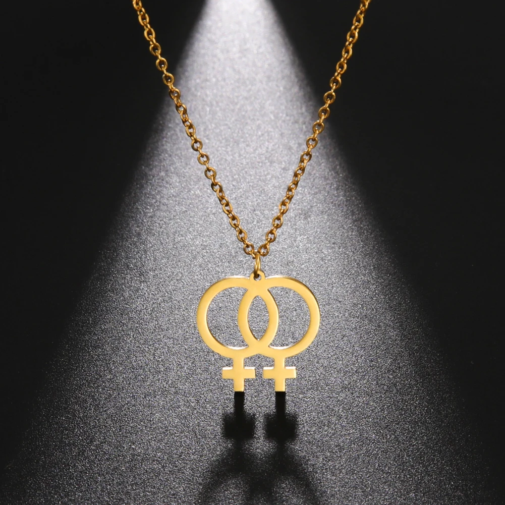 Feminist Venus Necklace for Women Men Stainless Steel Symbol Necklaces Vintage Fashion Chain Choker Jewelry Gift 2023
Feminist Venus Necklace for Women Men Stainless Steel Symbol Necklaces Vintage Fashion Chain Choker Jewelry Gift 2023