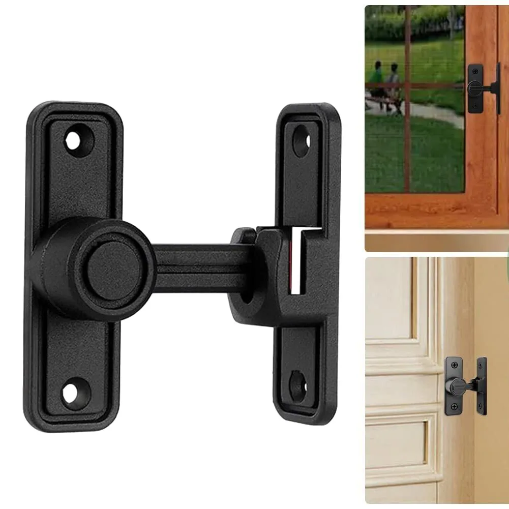 Reliable Zinc Alloy Door Latch 90 Degrees Sliding Door Lock Universal Design Easy to Install Suitable for All Kinds of Doors
Reliable Zinc Alloy Door Latch 90 Degrees Sliding Door Lock Universal Design Easy to Install Suitable for All Kinds of Doors