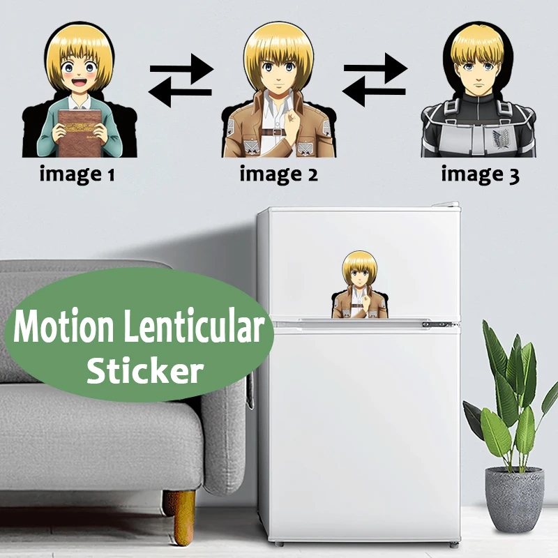 Наклейки на холодильник Armine Attack on Titan Arlert Motion, водонепроницаемые наклейки для автомобилей, ноутбуков, чемоданов, стен и т. Д., подарок, домашни...
Наклейки на холодильник Armine Attack on Titan Arlert Motion, водонепроницаемые наклейки для автомобилей, ноутбуков, чемоданов, стен и т. Д., подарок, домашни...