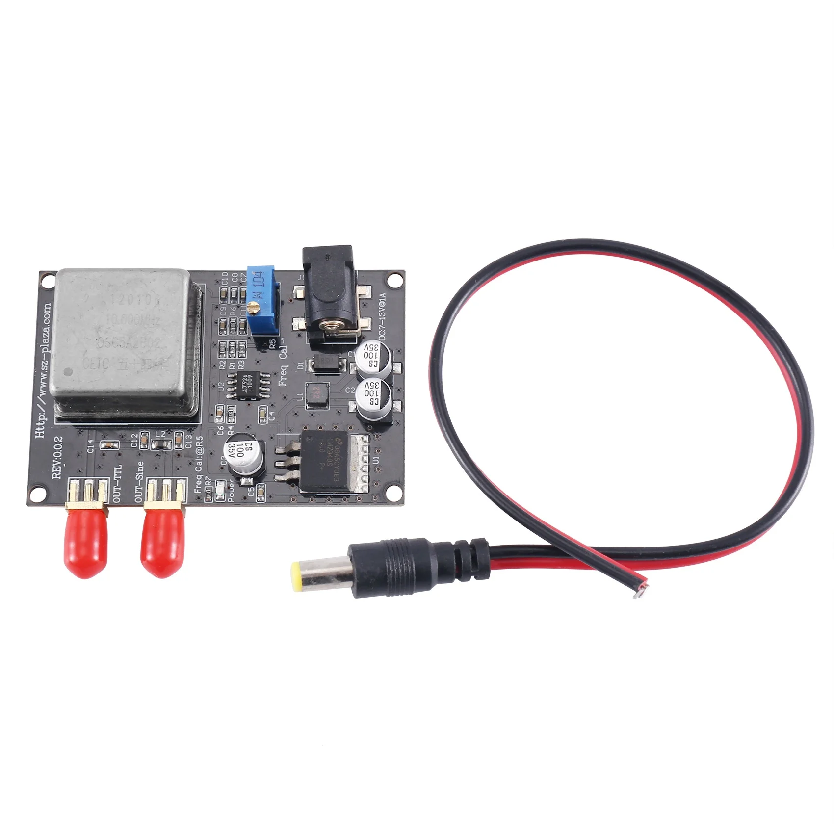 OCXO-10Mhz Frequency Reference Source Black Frequency Meter Low Phase Noise for Sound Decoder Frequency Meter
OCXO-10Mhz Frequency Reference Source Black Frequency Meter Low Phase Noise for Sound Decoder Frequency Meter