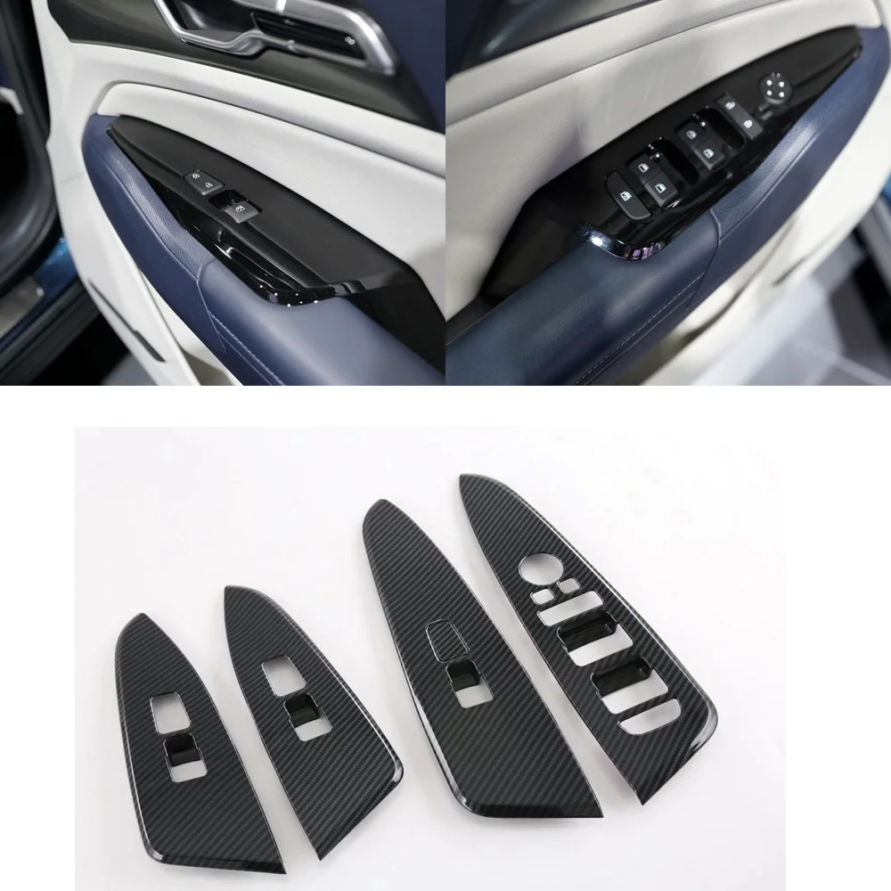 For Kia Sportage NQ5 2022 2023 Carbon Fiber Interior Accessories Window Switch Cover Trim Armest Panel Decoration Styling Frame
For Kia Sportage NQ5 2022 2023 Carbon Fiber Interior Accessories Window Switch Cover Trim Armest Panel Decoration Styling Frame