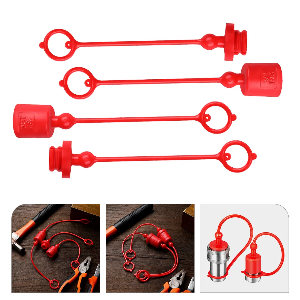2 Sets Port Plug Covers Hydraulic Connector Caps And Plugs Hydraulic Covers Plug Covers
2 Sets Port Plug Covers Hydraulic Connector Caps And Plugs Hydraulic Covers Plug Covers