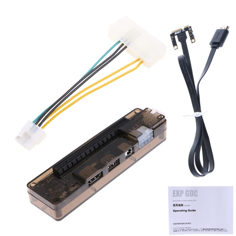 Laptop External Independent Expansion Video Card Graphics Dock Mini PCI-E Version for Laptop Notebook Easy to Use
Laptop External Independent Expansion Video Card Graphics Dock Mini PCI-E Version for Laptop Notebook Easy to Use