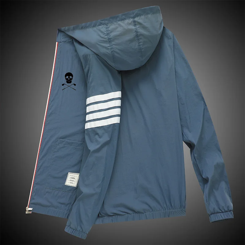 2022 Spring Men Golf Jackets Summer Casual Hooded Windbreaker Fashion Jacket Men Outdoor Sports Sun Protection Clothing Golf
2022 Spring Men Golf Jackets Summer Casual Hooded Windbreaker Fashion Jacket Men Outdoor Sports Sun Protection Clothing Golf