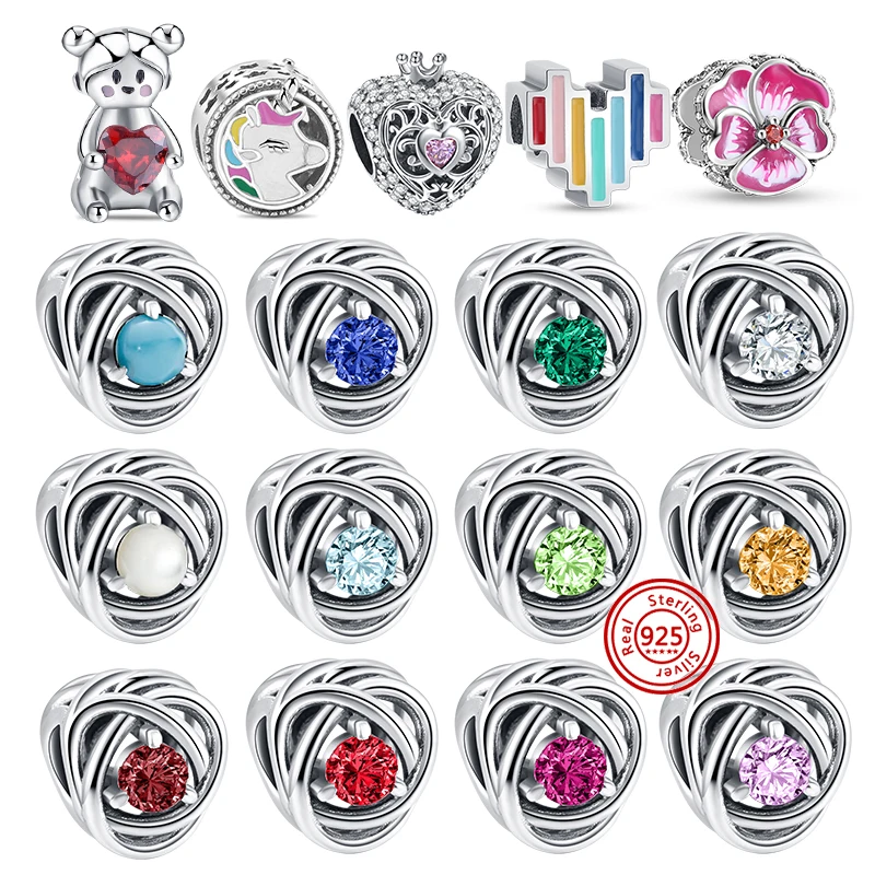 New 925 Silver Bead Unicorn Painted Heart Colorful Zircon Beads Fit Original Brand Charm Bracelet Diy Jewelry Women Acessories 
New 925 Silver Bead Unicorn Painted Heart Colorful Zircon Beads Fit Original Brand Charm Bracelet Diy Jewelry Women Acessories