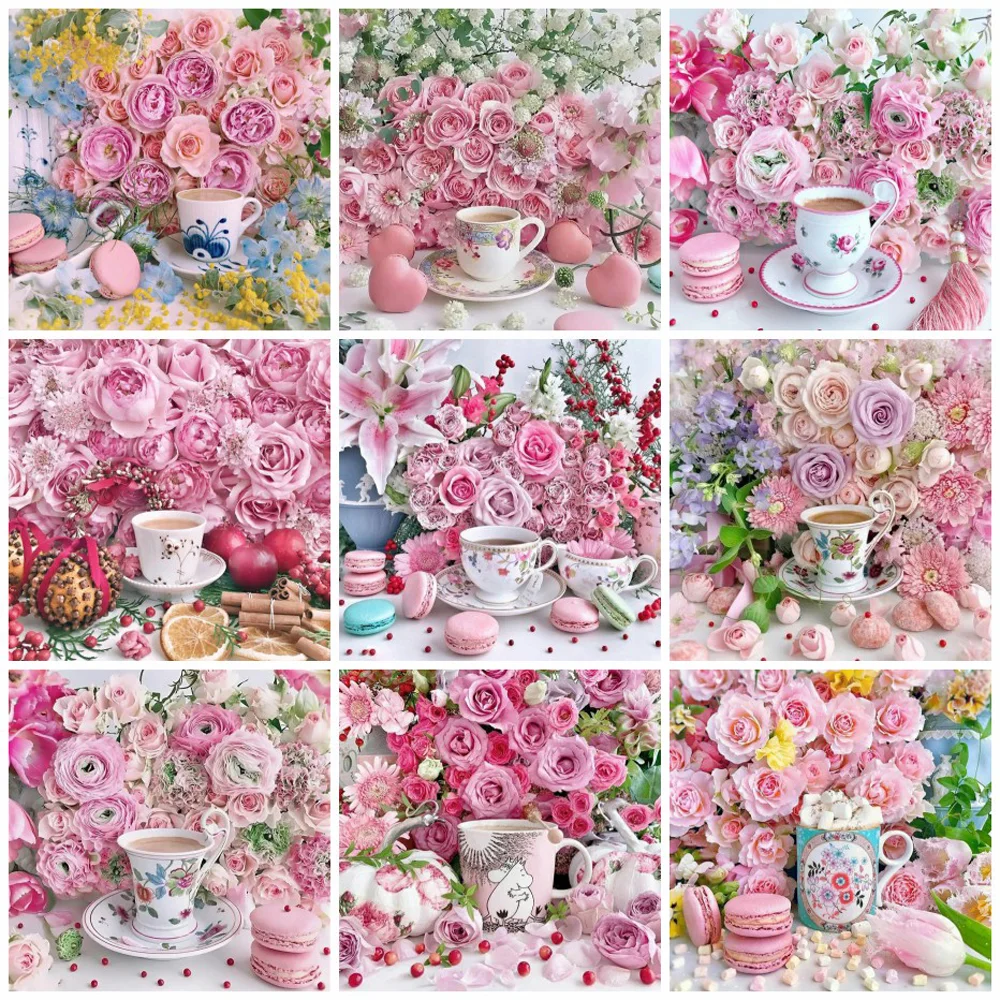 Набор для алмазной вышивки «цветы»
Набор для алмазной вышивки «цветы»