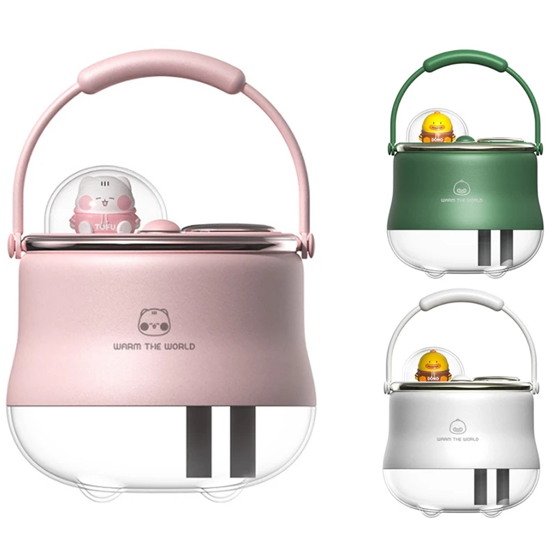 Cartoon Humidifier USB Small Double Spray Large Fog Volume Bedside Atmosphere Sleeping Lamp Desktop Humidifier
Cartoon Humidifier USB Small Double Spray Large Fog Volume Bedside Atmosphere Sleeping Lamp Desktop Humidifier