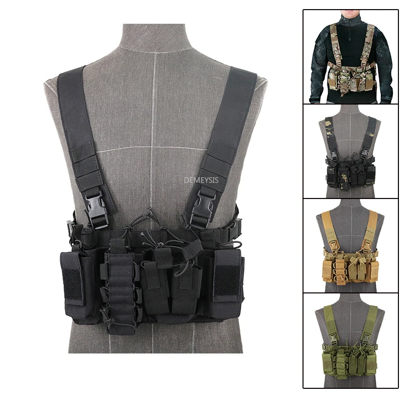 Tactical Vest Military Army Hunting Shooting Cs Equipment Vest Training Outdoor Airsoft Paintball Army Combat Vests with Pouch
Tactical Vest Military Army Hunting Shooting Cs Equipment Vest Training Outdoor Airsoft Paintball Army Combat Vests with Pouch