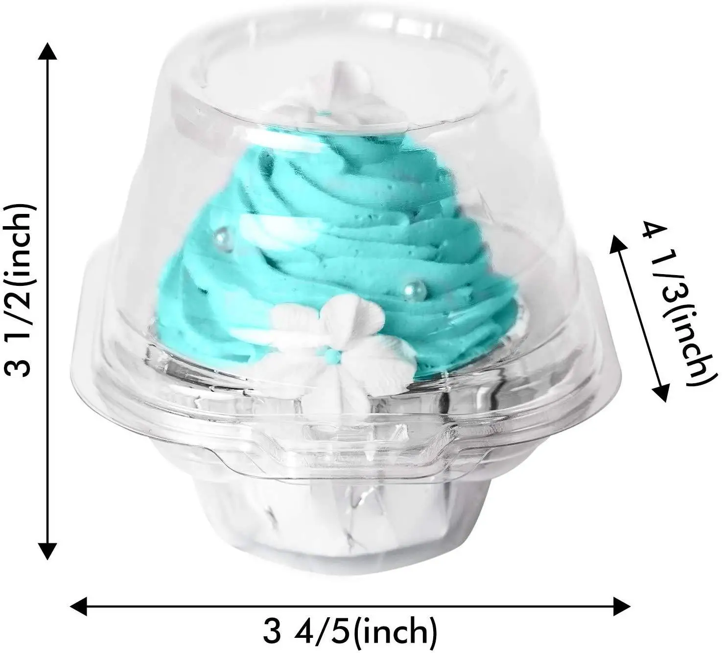 50pcs Clear Plastic Single Cupcake Cake Case Muffin Pod Dome Holder Box kitchen accessories
50pcs Clear Plastic Single Cupcake Cake Case Muffin Pod Dome Holder Box kitchen accessories