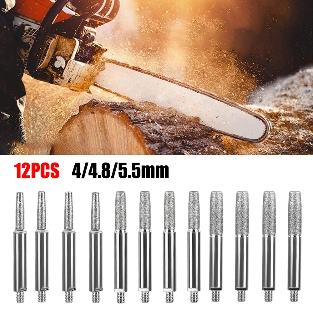 12pcs Carbide Cutter Carbide Burrs Grinding Head For Hand Crank Chain Saw Sharpener Chainsaw Jig 4/4.8/5.5mm
12pcs Carbide Cutter Carbide Burrs Grinding Head For Hand Crank Chain Saw Sharpener Chainsaw Jig 4/4.8/5.5mm