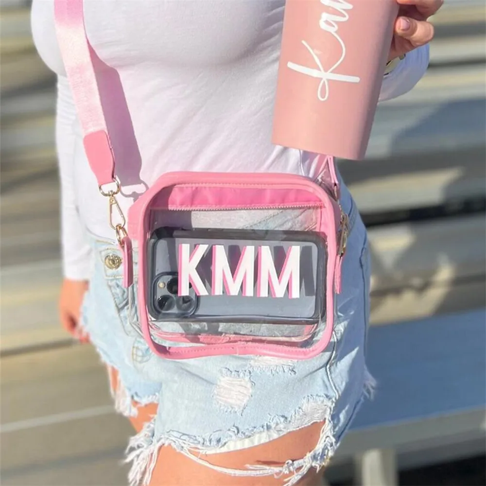Custom Stadium Bag, Clear Stadium Bag, Clear Bag with Strap, Clear Concert Purse, Varsity Letter Patches, Adhesive Patches
Custom Stadium Bag, Clear Stadium Bag, Clear Bag with Strap, Clear Concert Purse, Varsity Letter Patches, Adhesive Patches