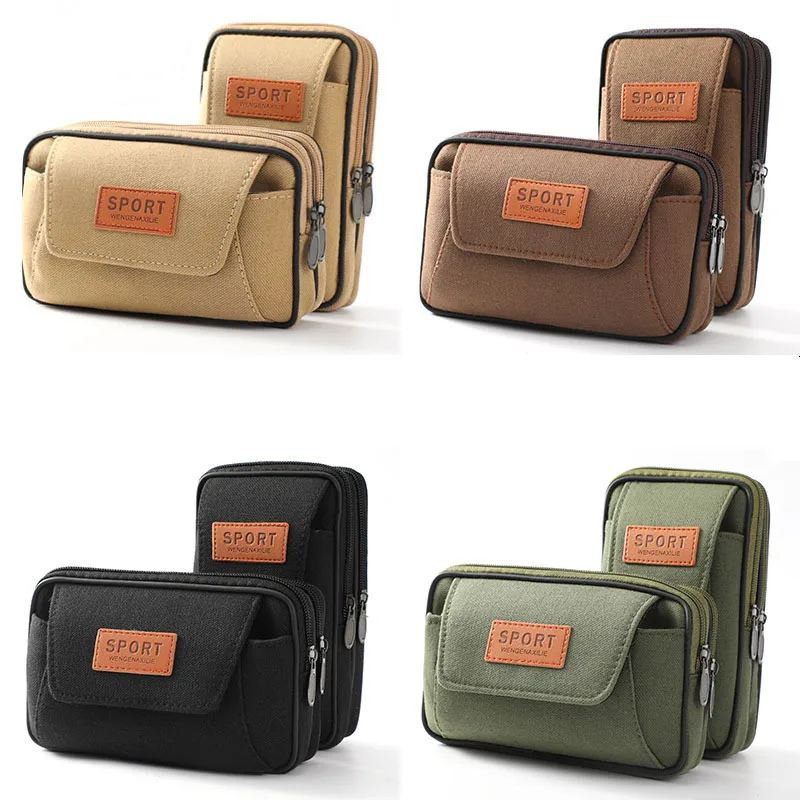 Phone Wholesale Multi-function Waist Mobile Bag Phone Wallet Belt Canvas New Belt Bag Men's Bag Men's Bag Mobile
Phone Wholesale Multi-function Waist Mobile Bag Phone Wallet Belt Canvas New Belt Bag Men's Bag Men's Bag Mobile
