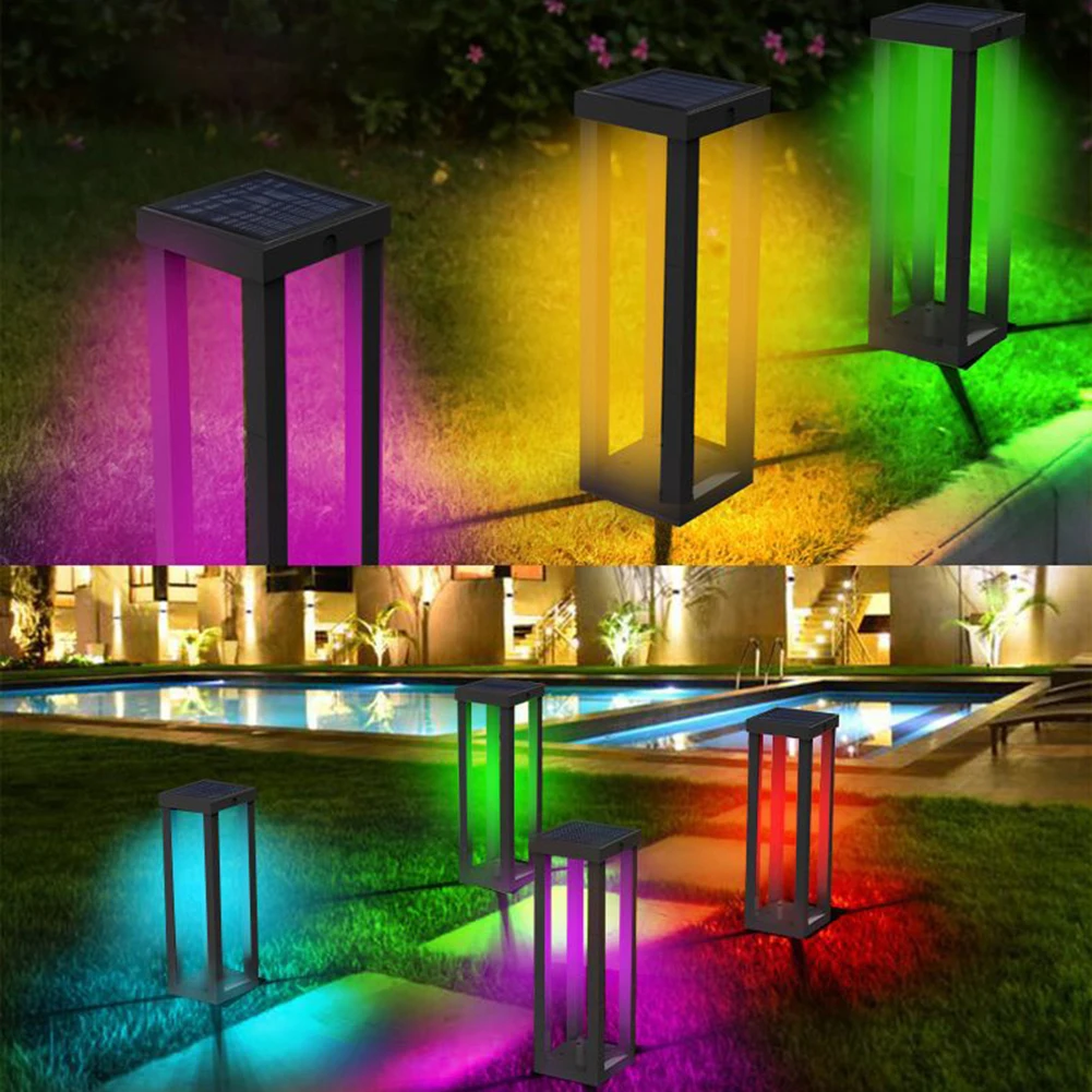 Garden Patio Floor Lamp Waterproof Solar LED Outdoor Light with 3 Light Modes Garden Porch Lawn Night Light Decor Street Lightin
Garden Patio Floor Lamp Waterproof Solar LED Outdoor Light with 3 Light Modes Garden Porch Lawn Night Light Decor Street Lightin