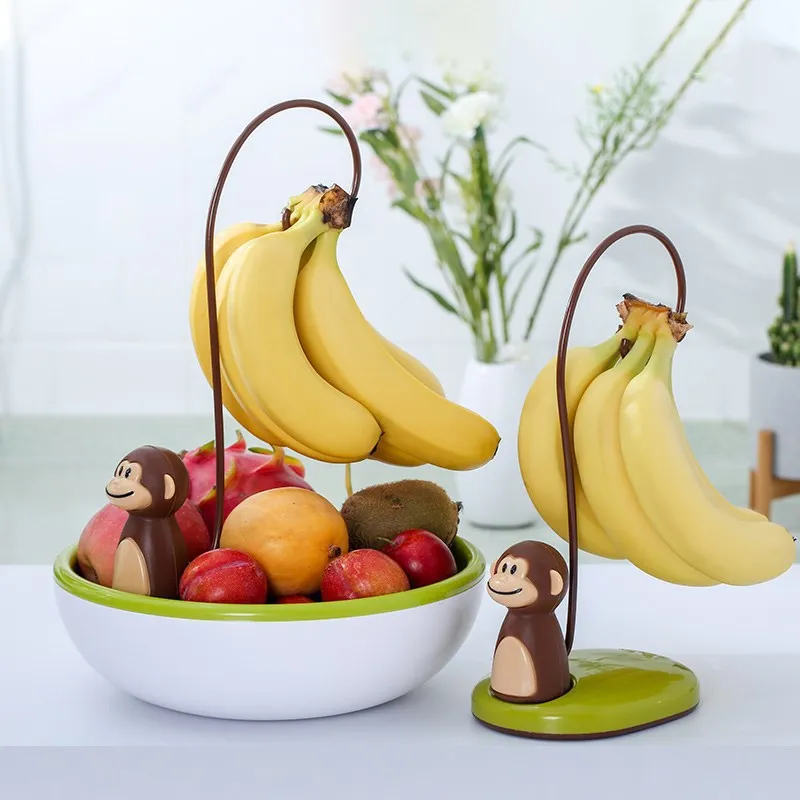 Monkey Shape Banana Hanger Fruit Maintenance Fresh Storage for Living Room Bananas Hook Stand Banana Holder Home Decor joie
Monkey Shape Banana Hanger Fruit Maintenance Fresh Storage for Living Room Bananas Hook Stand Banana Holder Home Decor joie
