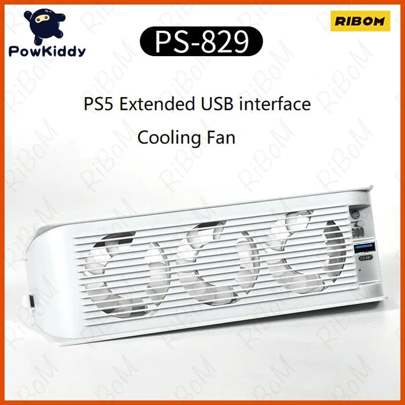 New Powkiddy LED Cooling Fan For Sony PS5 Game Consoles With USB Charging Installation For Playstation 5 Console Cooling Cooler
New Powkiddy LED Cooling Fan For Sony PS5 Game Consoles With USB Charging Installation For Playstation 5 Console Cooling Cooler
