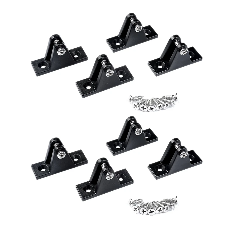 8 Packs Boat Bimini Top Deck Hinges Flat Mount Black Nylon With Screws Bimini Top Boat Cover Fitting
8 Packs Boat Bimini Top Deck Hinges Flat Mount Black Nylon With Screws Bimini Top Boat Cover Fitting